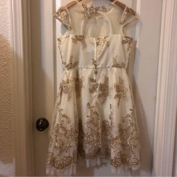 Girls Embellished Wedding Dress bundle 14-16 - Picture 11 of 12